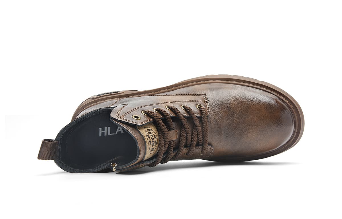 HLA PU Ankle Boots