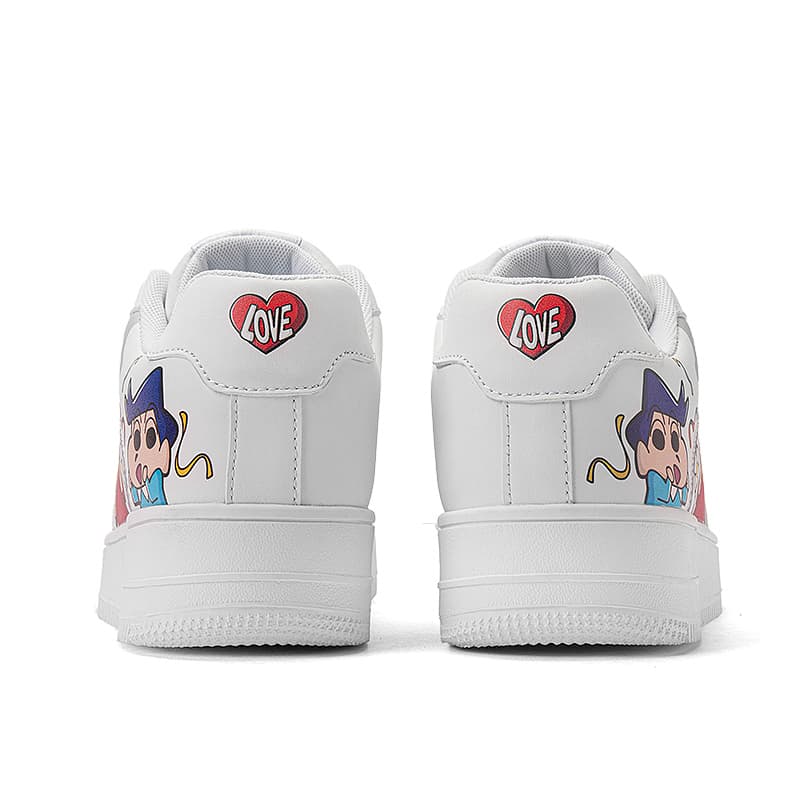 Crayon Shinchan Love Pair Low Sneakers