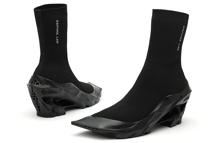 Daphne Lab 3D Knit Ankle Boots