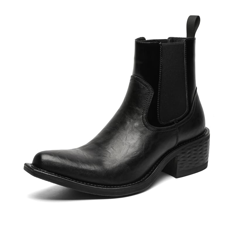 BEIDOUNIAO Chelsea Boots Black
