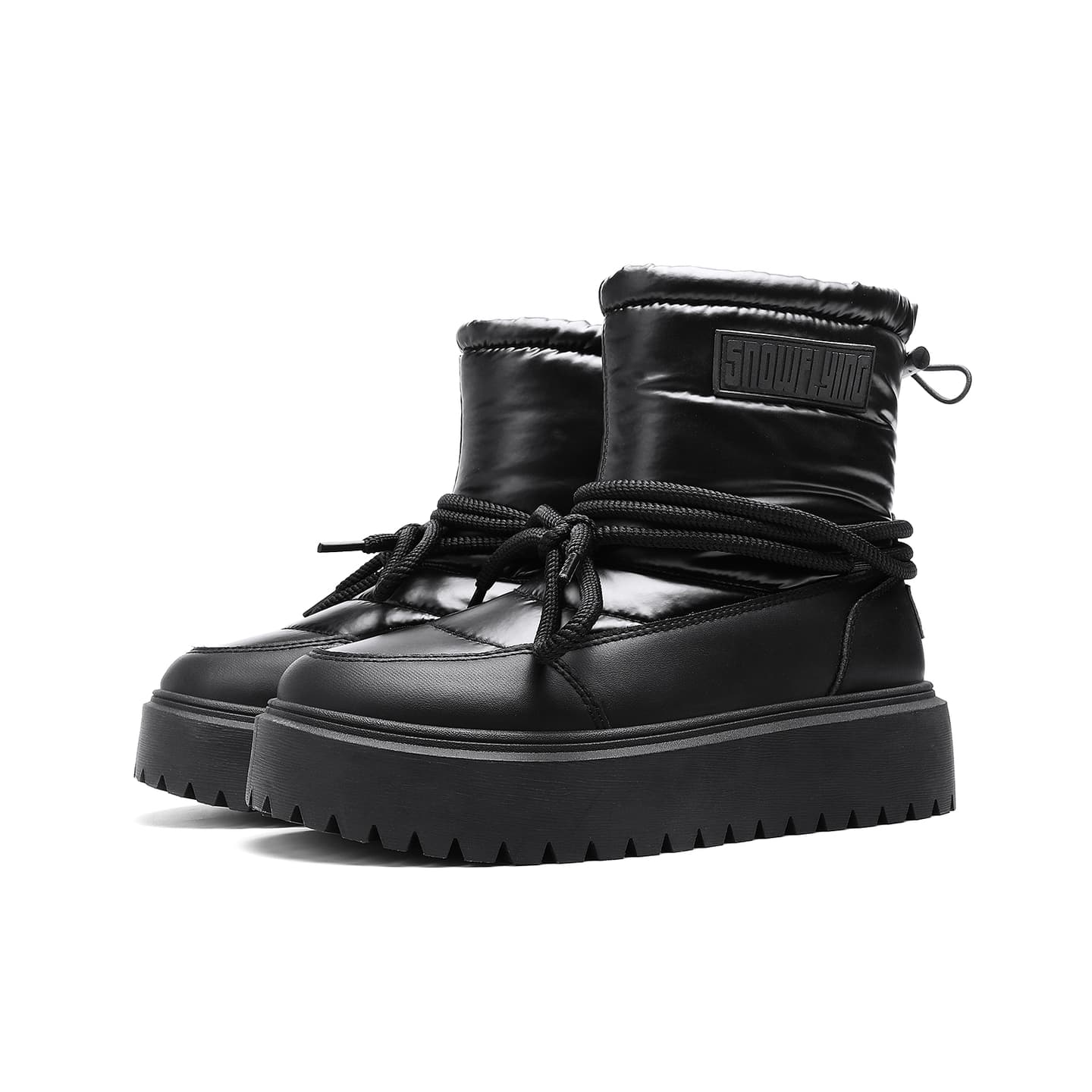 SNOW FLYING Winter Boots Black
