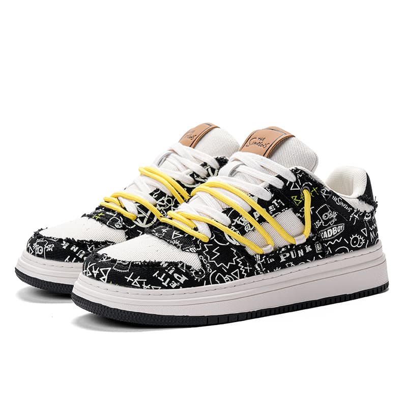 The Simpsons Canvas Sneakers