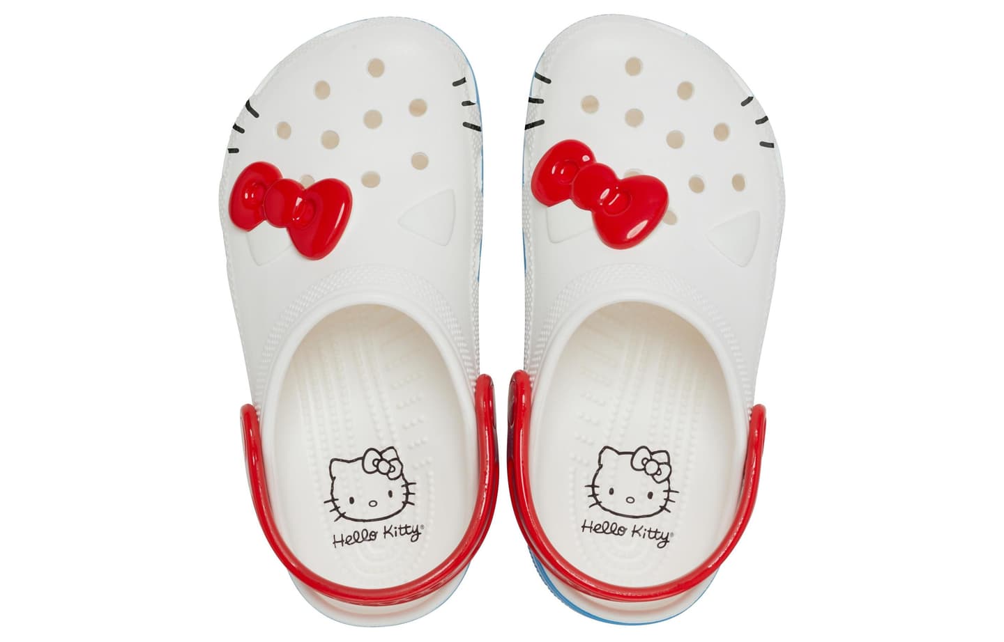 Hello Kitty x Crocs Classic Clog White Red Blue