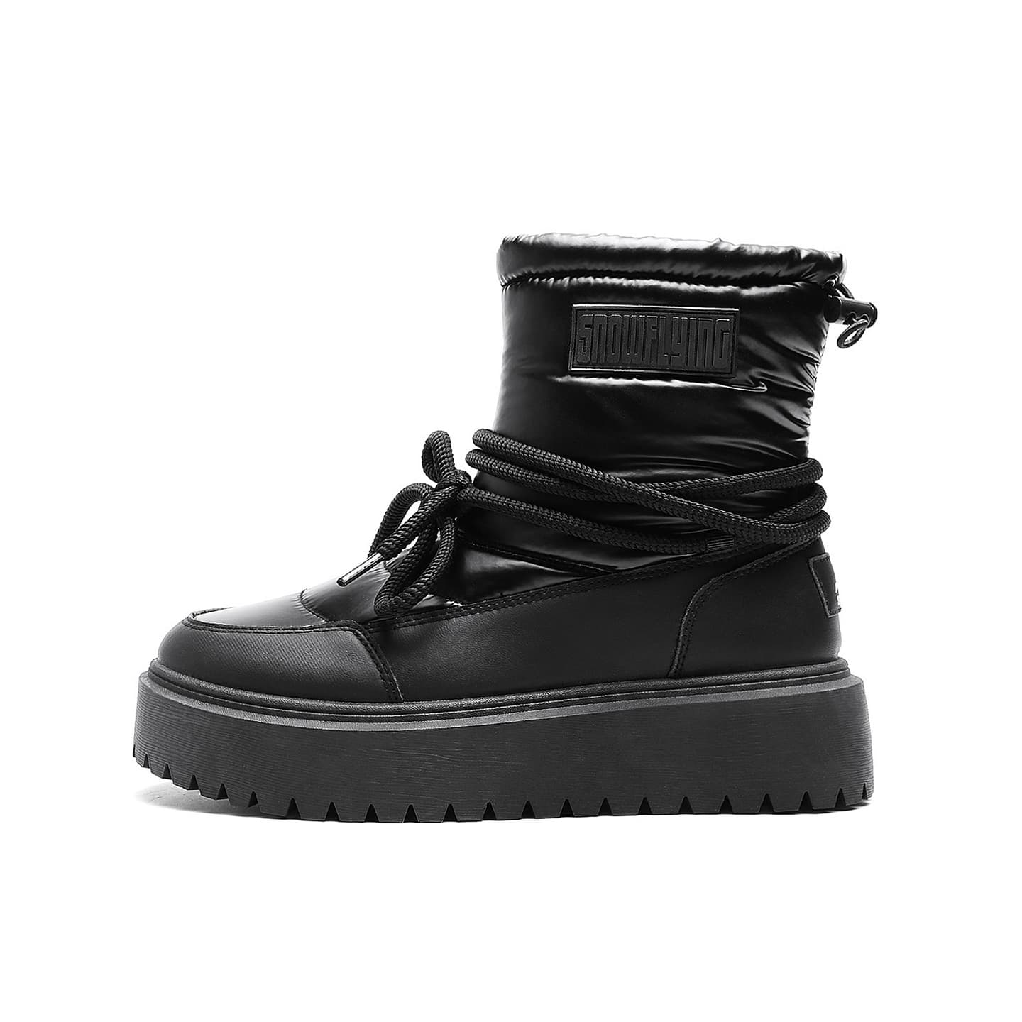 SNOW FLYING Winter Boots Black
