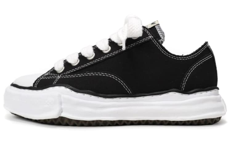 MIHARA YASUHIRO Og Sole Canvas Low Black