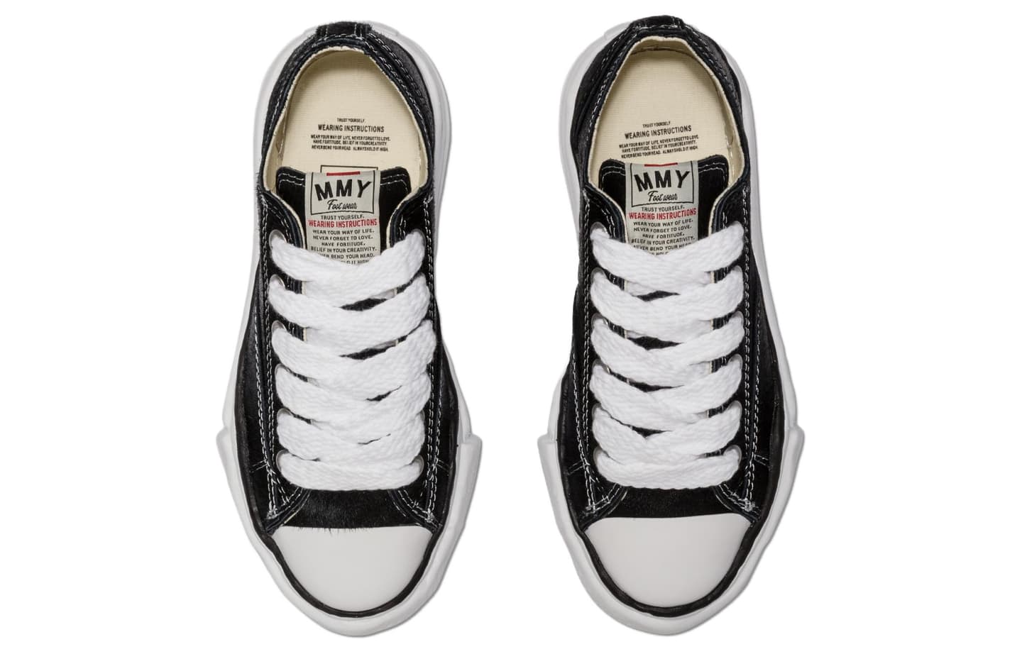 MIHARA YASUHIRO Og Sole Canvas Low Black