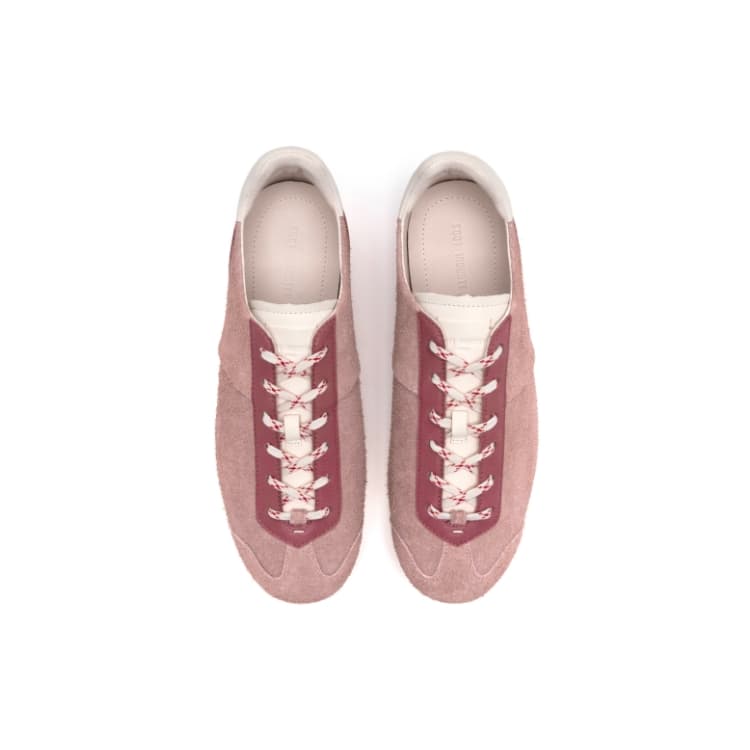 FOOT INDUSTRY Low Top Trainers Misty Rose