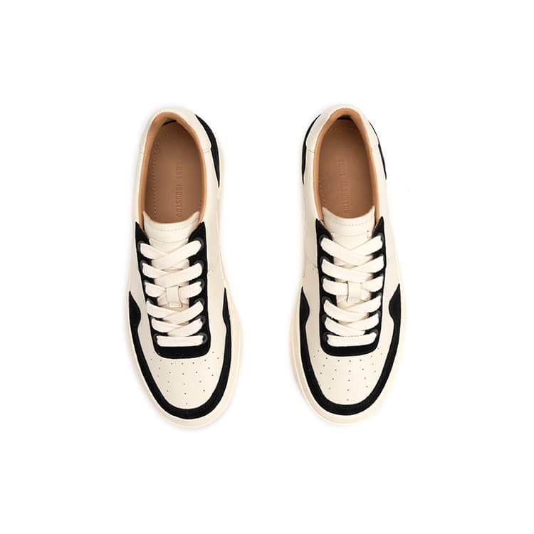 Foot Industry Tennis Trainer Black White