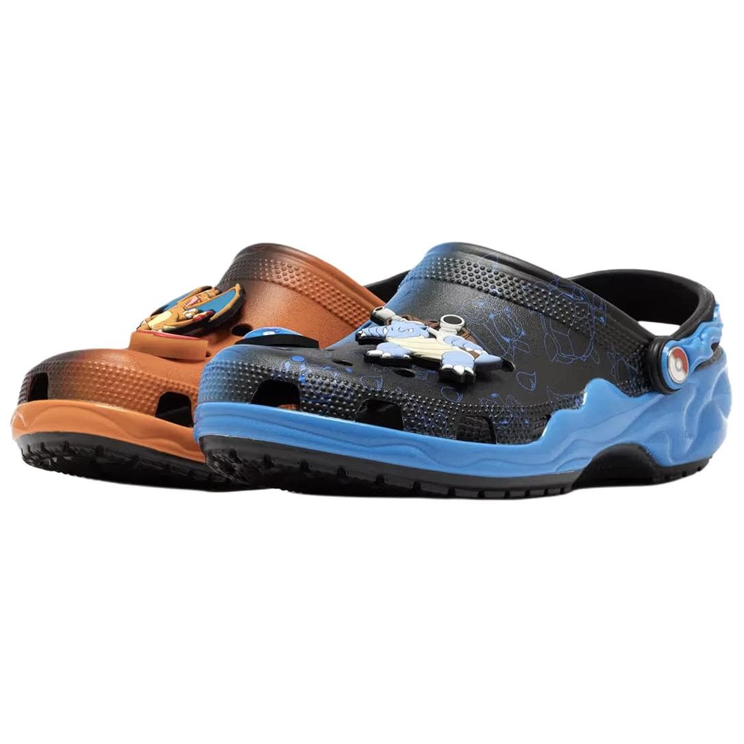 Crocs Classic Clog Pokémon Charizard vs. Blastoise Black