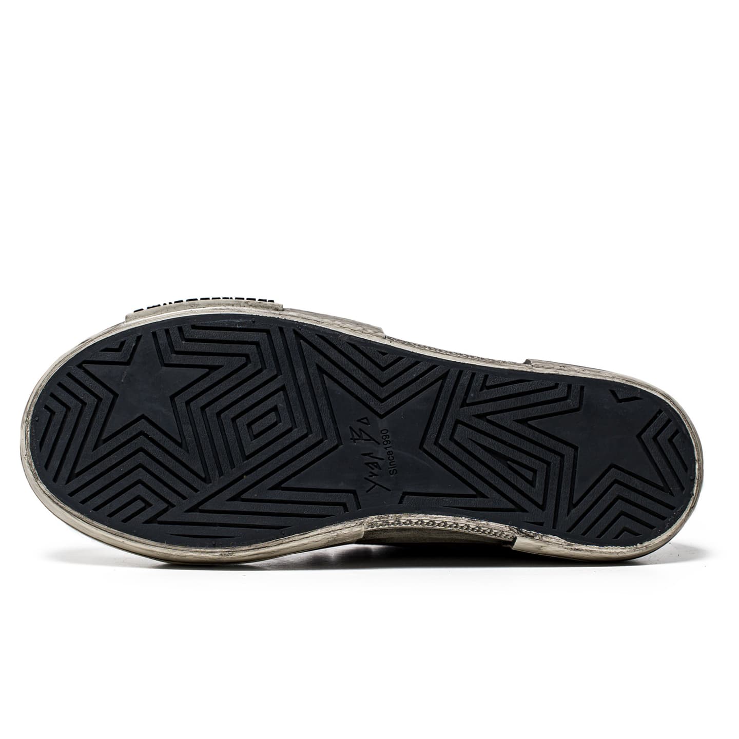 Mengsai Low Canvas Sneakers Black