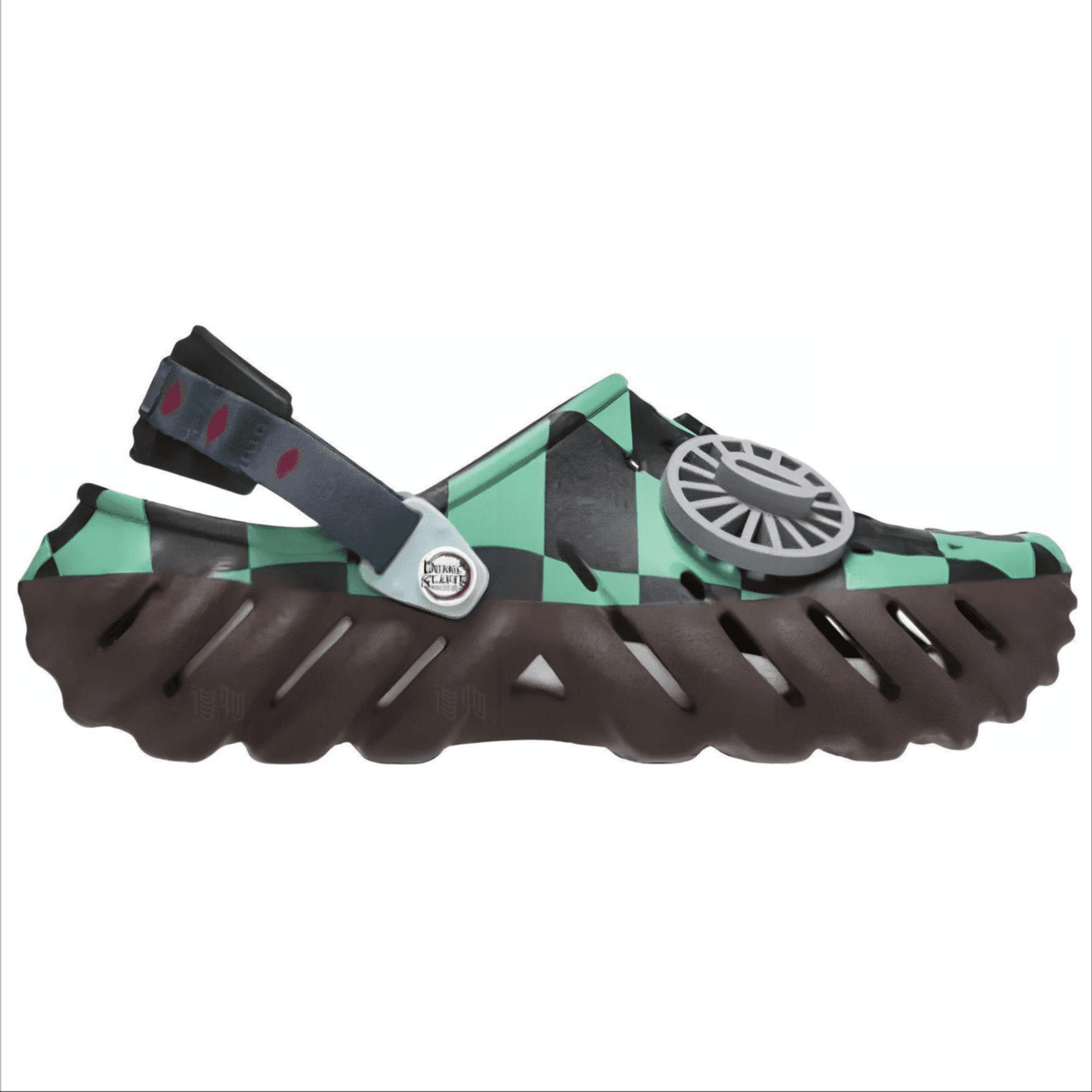 Crocs x Demon Slayer Clogs Green Black