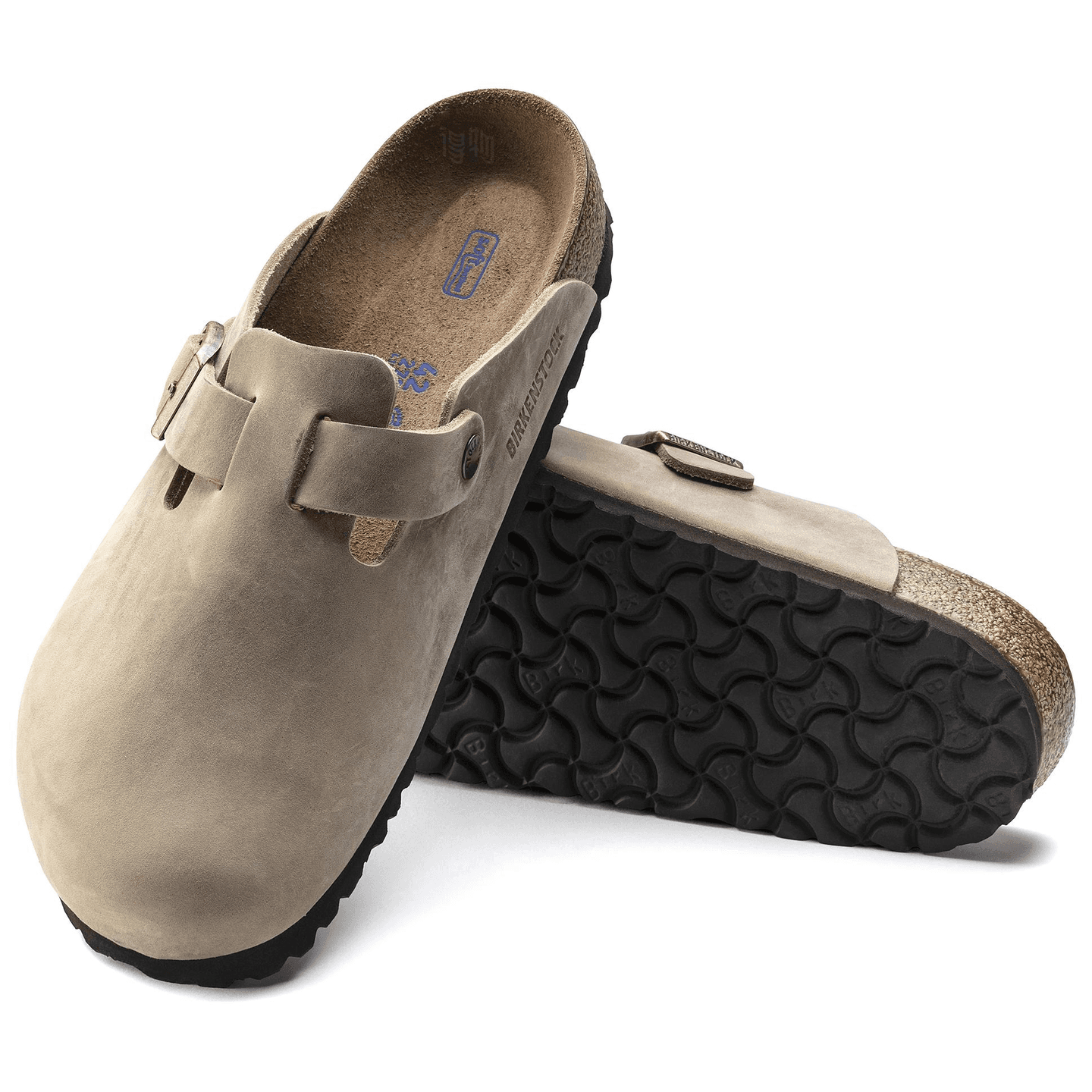 Birkenstock Boston Grey Brown