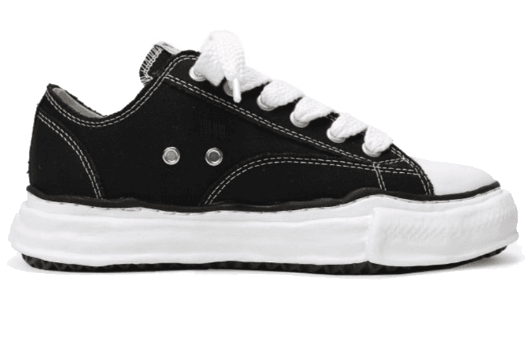 MIHARA YASUHIRO Og Sole Canvas Low Black