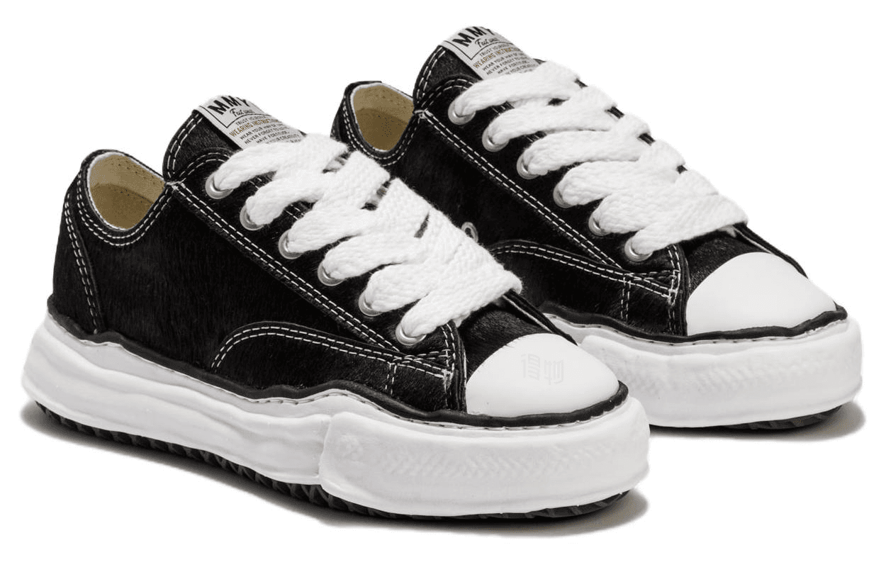 MIHARA YASUHIRO Og Sole Canvas Low Black
