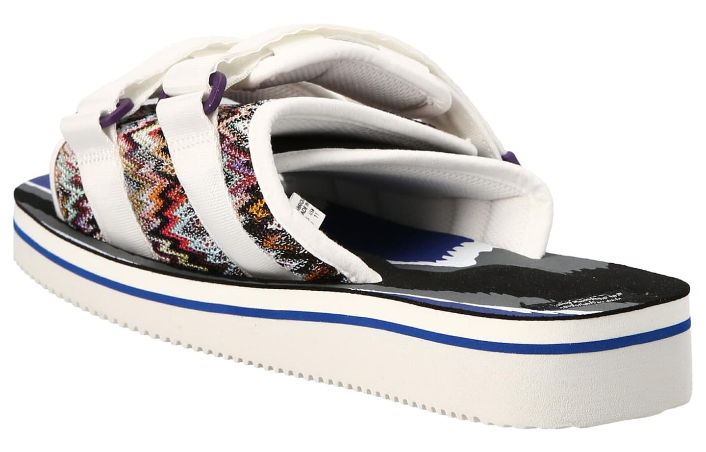 MISSONI x Suicoke Slide Sandals Black White