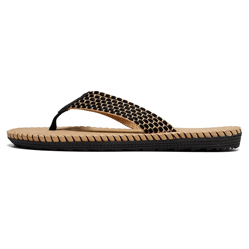Nanjiren Retro Casual Flip Flops Men