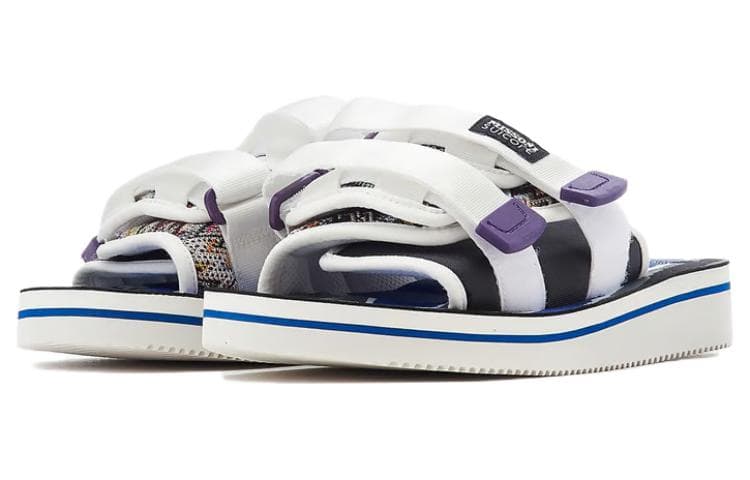 MISSONI x Suicoke Slide Sandals Black White