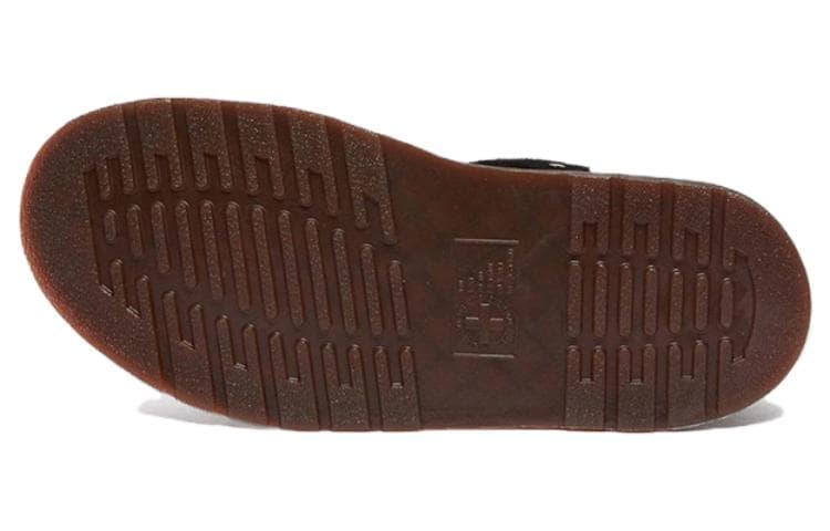 Dr. Martens Suede Clogs Black