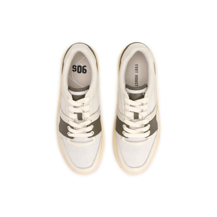 Foot Industry 90s Trainer Olive Summer Edition