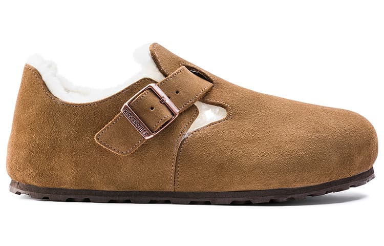 Birkenstock Suede Casual Sneakers Brown Narrow