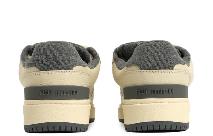 FOOT INDUSTRY Retro Low White Grey