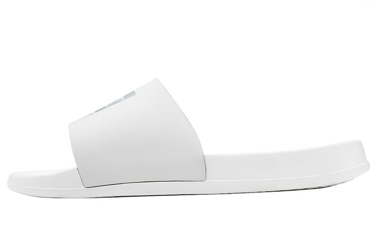 NORVINCY Soft Sole Leather Breathable Slippers White Unisex