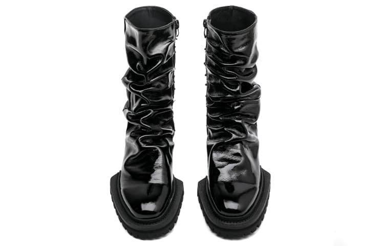 STOOSHE Pleated Series Black