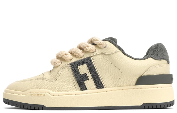 FOOT INDUSTRY Retro Low White Grey
