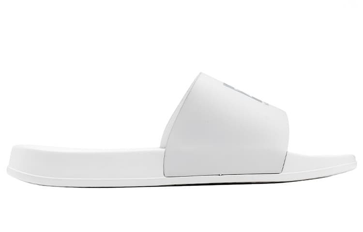 NORVINCY Soft Sole Leather Breathable Slippers White Unisex