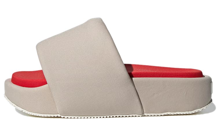 Y-3 Slide Grey Red