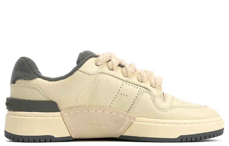FOOT INDUSTRY Retro Low White Grey