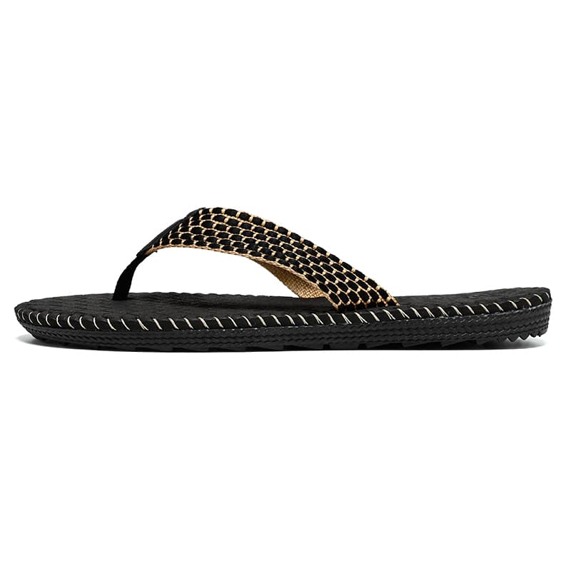 Nanjiren Retro Casual Flip Flops Men