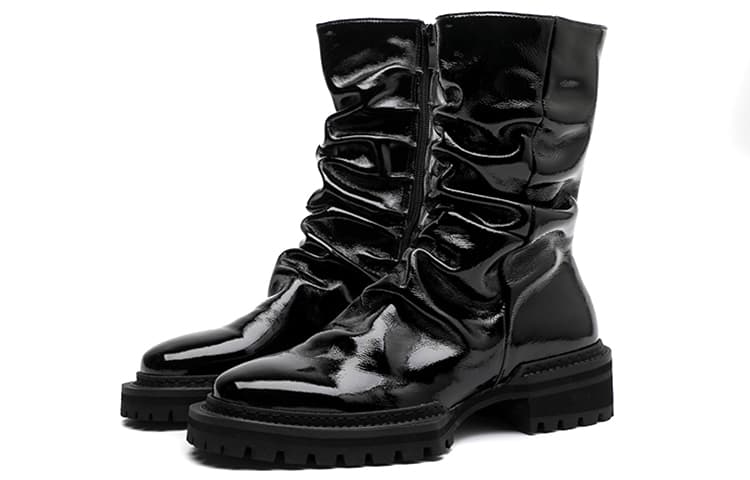 STOOSHE Pleated Series Black
