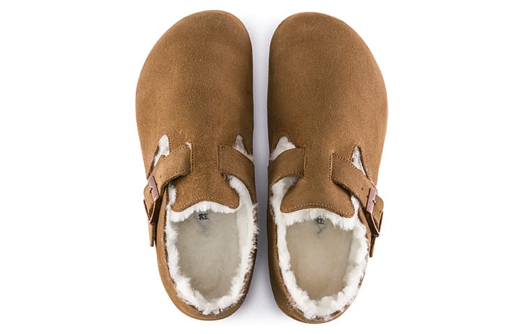 Birkenstock Suede Casual Sneakers Brown Narrow