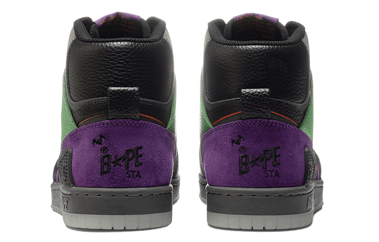 A BATHING APE Bape Sta 93 Hi Halloween