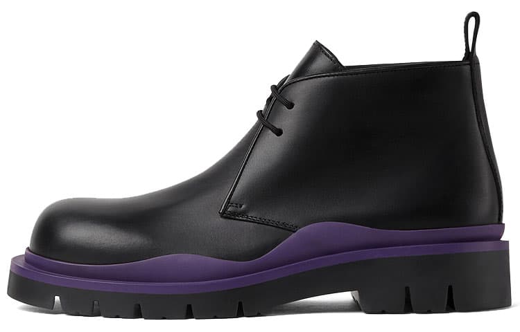 Bottega Veneta BV Tire Black Purple