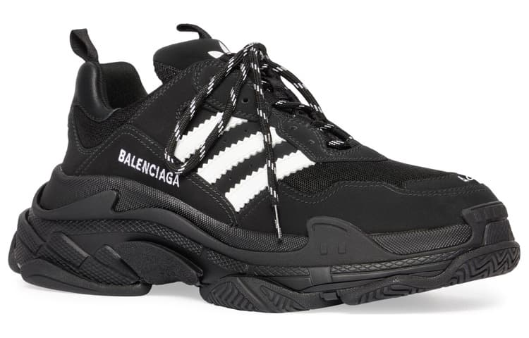 adidas x Balenciaga Triple S Black