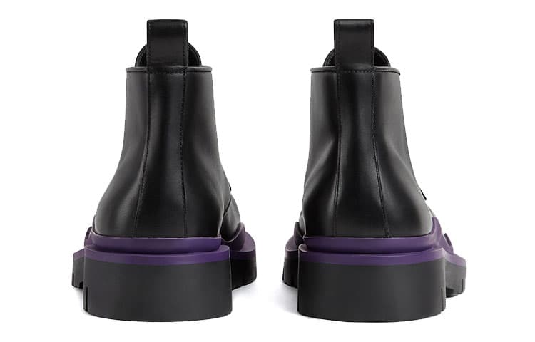 Bottega Veneta BV Tire Black Purple