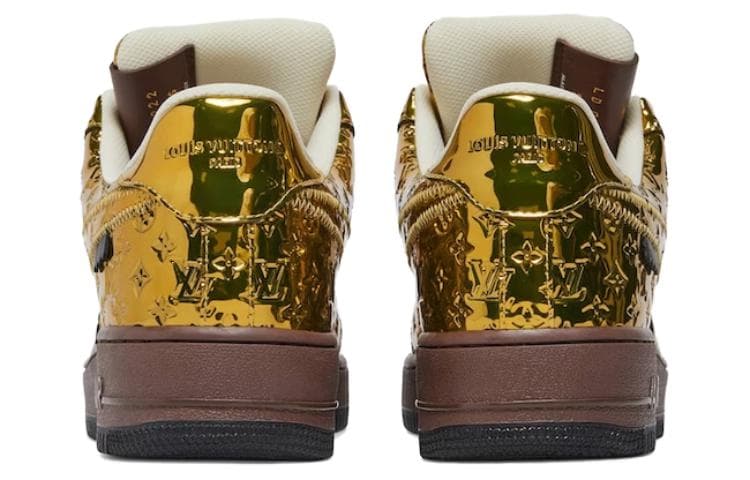 Nike x Louis Vuitton Air Force 1 Low Gold
