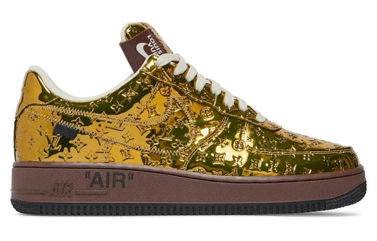 Nike x Louis Vuitton Air Force 1 Low Gold
