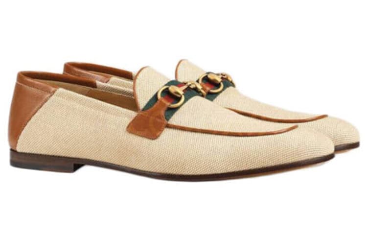 GUCCI Retro Casual Sneakers Light Brown