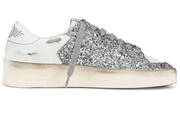 Golden Goose Stardan Silver White