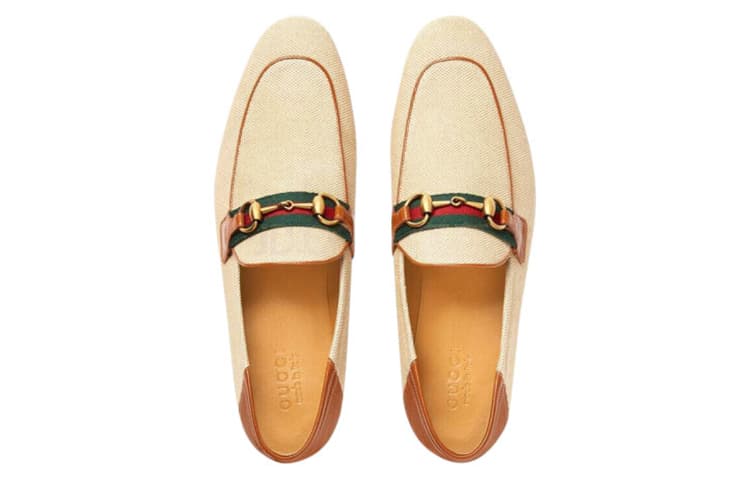 GUCCI Retro Casual Sneakers Light Brown