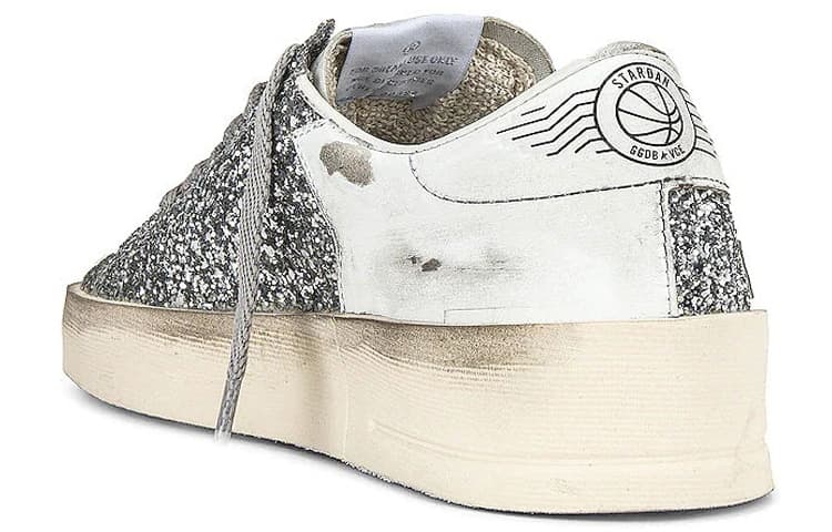 Golden Goose Stardan Silver White
