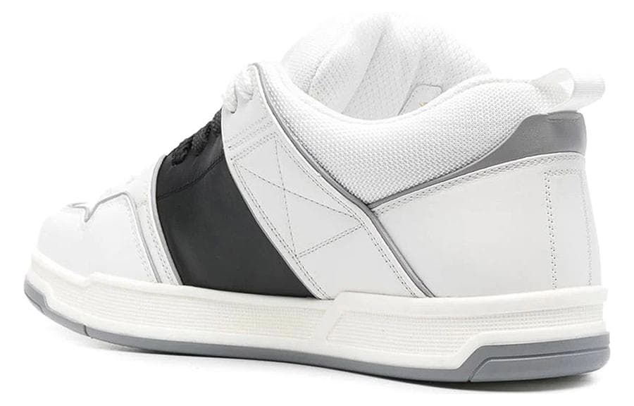 Valentino Open Skate White Black