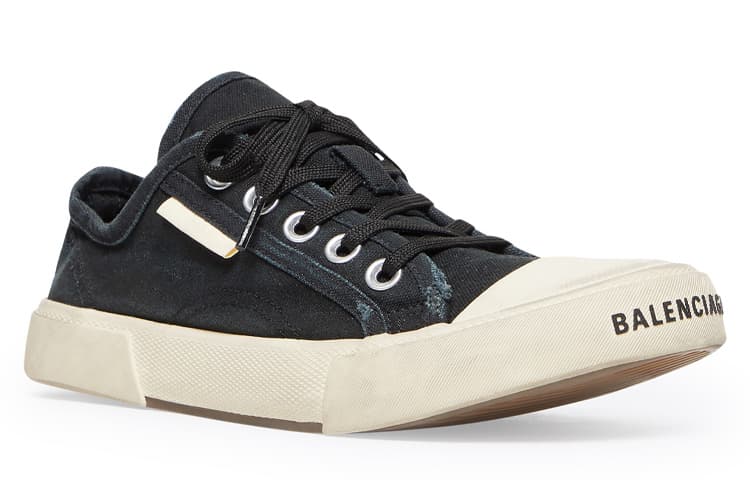 Balenciaga Paris Distressed Black