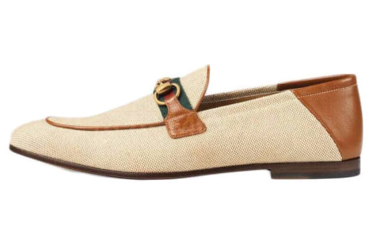 GUCCI Retro Casual Sneakers Light Brown