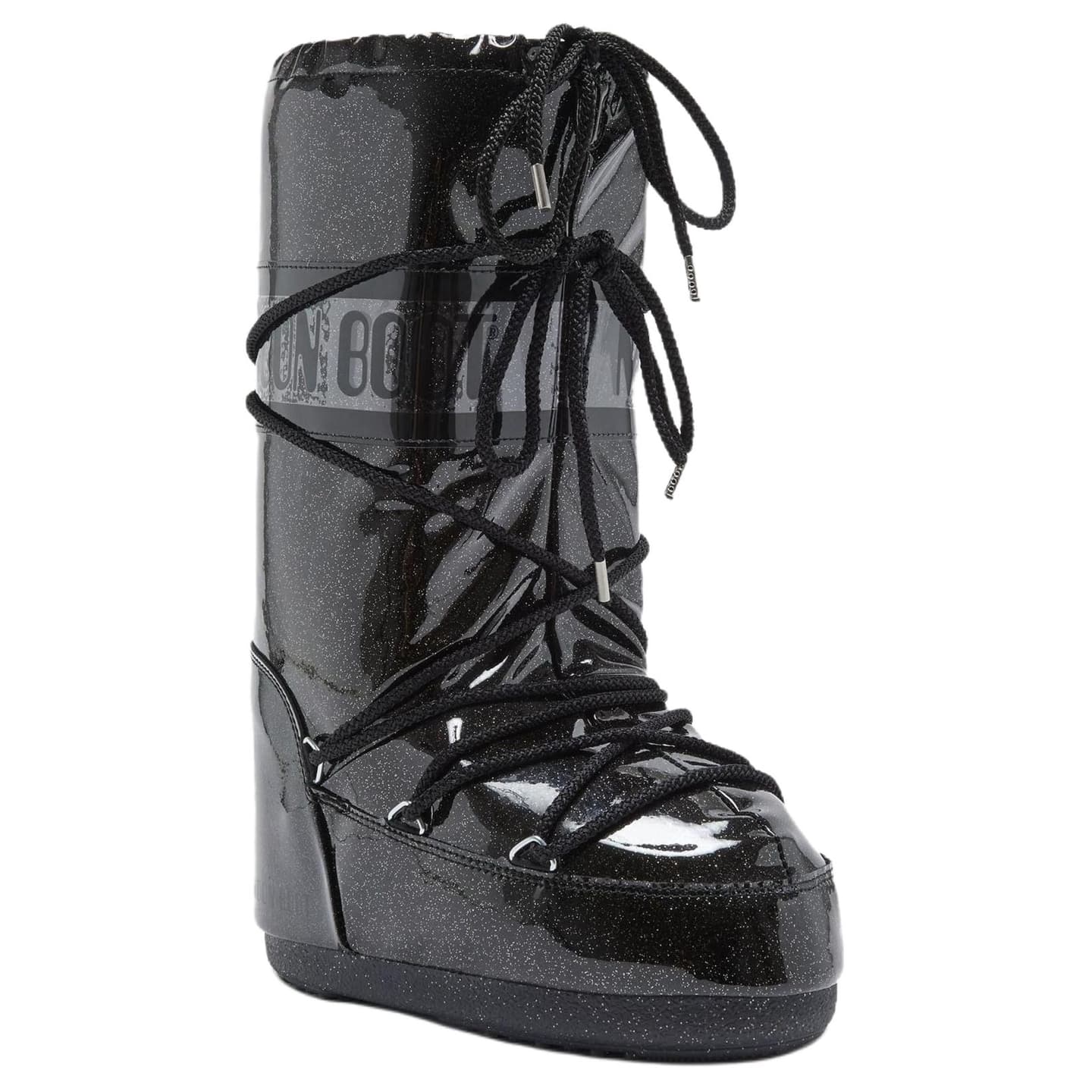 Moon Boot High Sequin Black