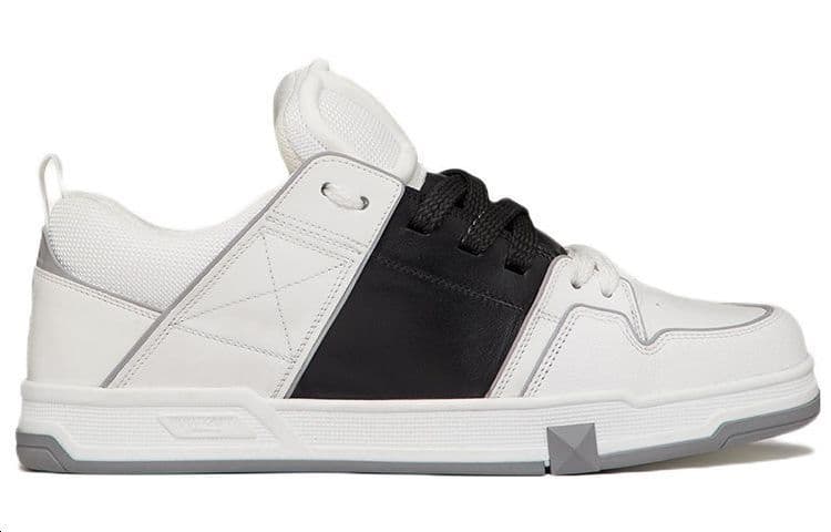 Valentino Open Skate White Black