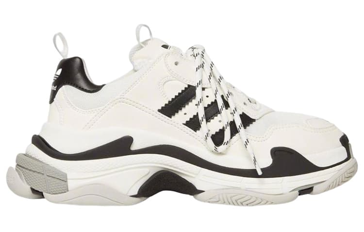 adidas x Balenciaga Triple S White
